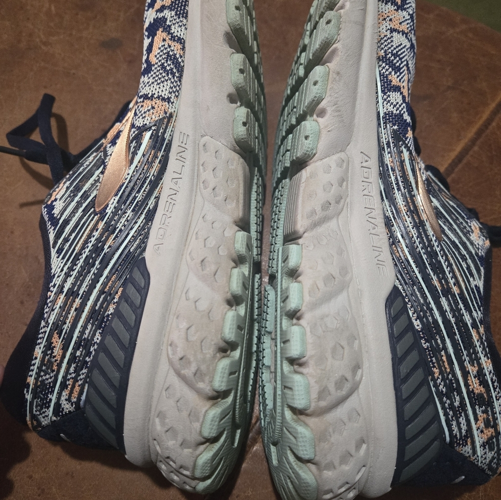 Brooks Size 9 Womens Adrenaline 19 Guiderail 5 Multicolor Shoes. - Picture 4 of 16